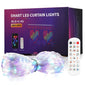 CORTINA INTELIGENTE 3D LED
