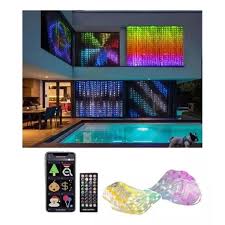 CORTINA INTELIGENTE 3D LED