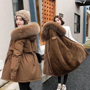 PARKA PARA MUJER - COLOR NEGRO