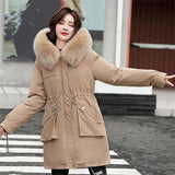 PARKA PARA MUJER - COLOR NEGRO