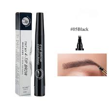 Delineador de Cejas 4 Puntas – Tinta Semi-Permanente #05 Black