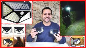 LAMPARA SOLAR CON SENSOR DE MOVIMIENTO