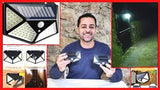LAMPARA SOLAR CON SENSOR DE MOVIMIENTO