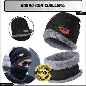 GORRO CON CUELLERA